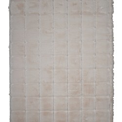 Високоворсний килим ESTERA  cotton block atislip cream  - Висока якість за найкращою ціною в Україні