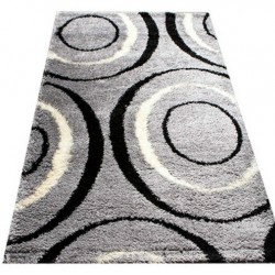 Високоворсний килим Gold Shaggy 0428 grey  - Висока якість за найкращою ціною в Україні