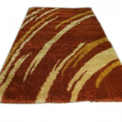 Високоворсний килим Gold Shaggy 8061 terracot  - Висока якість за найкращою ціною в Україні