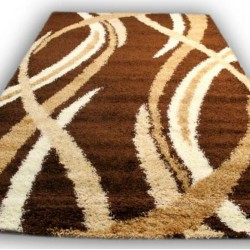Високоворсний килим Gold Shaggy 8952 brown  - Висока якість за найкращою ціною в Україні