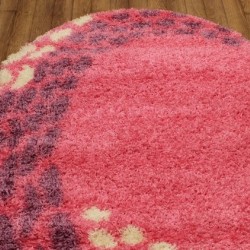 Високоворсний килим Gold Shaggy B127 PINK  - Висока якість за найкращою ціною в Україні