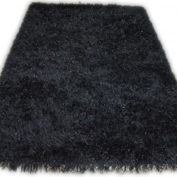 Високоворсний килим Lalee Luxury 130 black  - Висока якість за найкращою ціною в Україні
