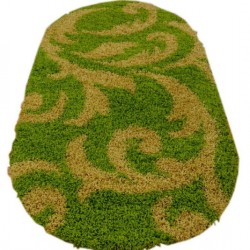 Високоворсний килим Loca 9161A L.GREEN  - Висока якість за найкращою ціною в Україні
