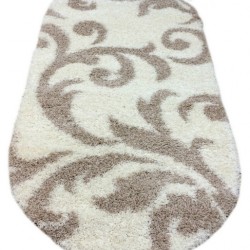 Високоворсний килим Loca 9161A CREAM  - Висока якість за найкращою ціною в Україні
