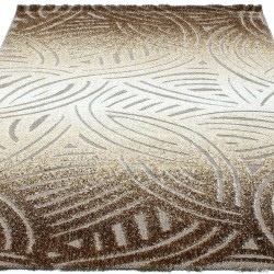 Високоворсний килим Luna 2434b p.brown-p.bone  - Висока якість за найкращою ціною в Україні
