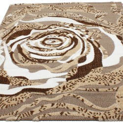 Високоворсний килим Luna 2452a p.brown-p.bone  - Висока якість за найкращою ціною в Україні