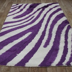 Високоворсний килим Luxory S197A violet  - Висока якість за найкращою ціною в Україні