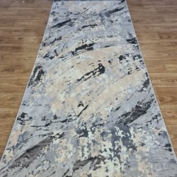 Синтетическая ковровая дорожка MODA 4576 BEIGE / L.GREY  - высокое качество по лучшей цене в Украине
