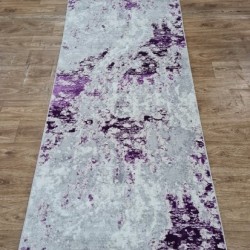 Синтетическая ковровая дорожка MODA 4591A LILAC/L.GREY  - высокое качество по лучшей цене в Украине
