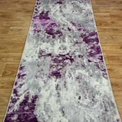 Синтетическая ковровая дорожка MODA 4591A LILAC / VIZON GRI HB  - высокое качество по лучшей цене в Украине