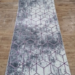 Синтетическая ковровая дорожка MODA 5503 LILAC/L.GREY  - высокое качество по лучшей цене в Украине