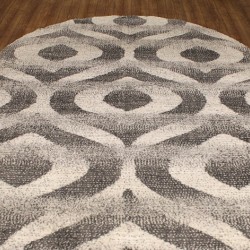 Високоворсний килим Montreal 901 GREY-CREAM  - Висока якість за найкращою ціною в Україні
