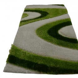 Високоворсний килим Polyester Shaggy 1885A WHITE  - Висока якість за найкращою ціною в Україні