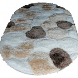 Високоворсний килим Puffy S326A cream  - Висока якість за найкращою ціною в Україні
