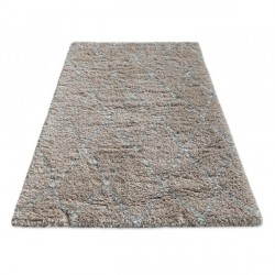 Високоворсний килим Quattro 3508A Beige/Bone  - Висока якість за найкращою ціною в Україні