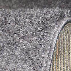 Высоковорсная ковровая дорожка SHAGGY BRAVO SILVER  - высокое качество по лучшей цене в Украине