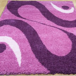 Високоворсний килим Shaggy 0731 pink  - Висока якість за найкращою ціною в Україні