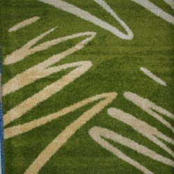 Високоворсний килим Shaggy 0791 green  - Висока якість за найкращою ціною в Україні