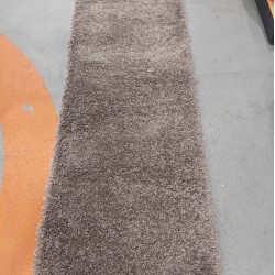 Високоворсна килимова доріжка Shaggy new brown  - Висока якість за найкращою ціною в Україні