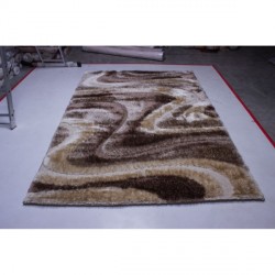Високоворсний килим Therapy 2194A p.brown-p.beige  - Висока якість за найкращою ціною в Україні