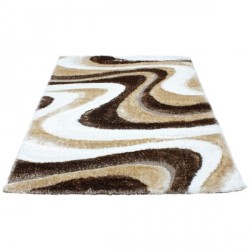 Високоворсний килим Therapy 2194A p.white-p.beige  - Висока якість за найкращою ціною в Україні