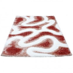 Високоворсний килим Therapy 2225A s.white-p.pink  - Висока якість за найкращою ціною в Україні