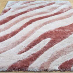 Високоворсний килим Tria 0219 pink  - Висока якість за найкращою ціною в Україні