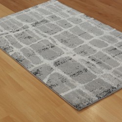 Синтетичний килим Troya V462B Coken Gray  - Висока якість за найкращою ціною в Україні