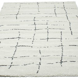 Високоворсний килим Woolshaggy W010a cream  - Висока якість за найкращою ціною в Україні