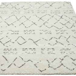 Високоворсний килим Woolshaggy W011a cream  - Висока якість за найкращою ціною в Україні
