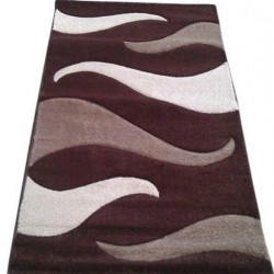 Синтетичний килим SENFONY 8859 d.brown  - Висока якість за найкращою ціною в Україні