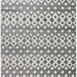 Синтетичний килим Cono 05343A Grey  - Висока якість за найкращою ціною в Україні