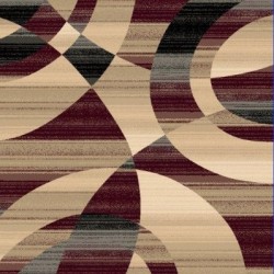 Синтетичний килим Faust 4332B burgundy  - Висока якість за найкращою ціною в Україні