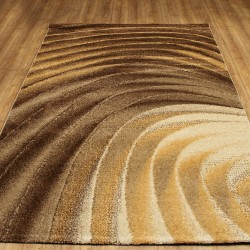 Синтетичний килим Feride f475 brown-brown  - Висока якість за найкращою ціною в Україні