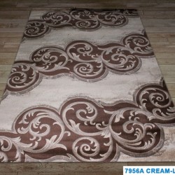 Синтетичний килим Festival 7956A cream-l.brown  - Висока якість за найкращою ціною в Україні