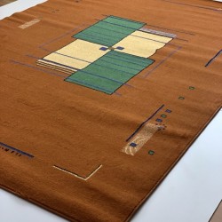 Синтетичний килим FRISE F0657A ORANGE  - Висока якість за найкращою ціною в Україні