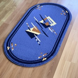 Синтетичний килим FRISE F3039A BLUE  - Висока якість за найкращою ціною в Україні