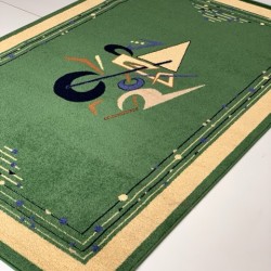 Синтетичний килим FRISE F3043A GREEN  - Висока якість за найкращою ціною в Україні