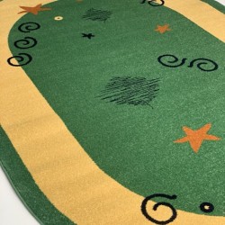 Синтетичний килим FRISE F3106A GREEN  - Висока якість за найкращою ціною в Україні