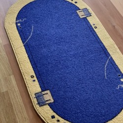 Синтетичний килим FRISE F3127A BLUE  - Висока якість за найкращою ціною в Україні