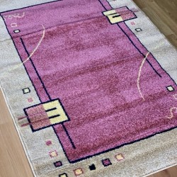 Синтетичний килим FRISE F3127A PINK  - Висока якість за найкращою ціною в Україні