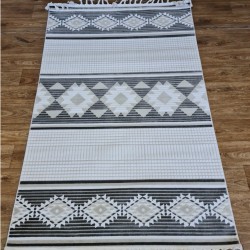 Синтетичний килим GARDEN 04819B KREM / GREY  - Висока якість за найкращою ціною в Україні