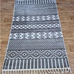 Синтетичний килим GARDEN 05048A KREM / GREY  - Висока якість за найкращою ціною в Україні