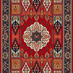Иранский ковер Gollestan Kashkooli D.Red  - высокое качество по лучшей цене в Украине