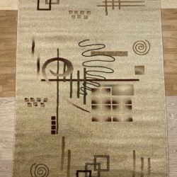 Синтетический ковер Heat-Set 0860A Cream  - высокое качество по лучшей цене в Украине