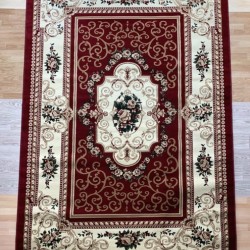 Синтетический ковер Heat-Set 6544A RED  - высокое качество по лучшей цене в Украине