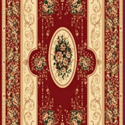 Синтетичний килим Heat-Set 6547A RED  - Висока якість за найкращою ціною в Україні