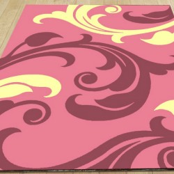 Синтетический ковер Legenda 0313 розовый  - высокое качество по лучшей цене в Украине
