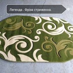 Синтетический ковер Legenda 0391 green  - высокое качество по лучшей цене в Украине