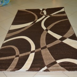 Синтетичний килим Legenda 0353 формула коричневий  - Висока якість за найкращою ціною в Україні